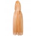 Bohemian Halter V Neck Backless Bow Chiffon Women Beach Maxi Dress