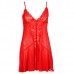 Sexy Strapy Lace Temptation Sheer Sleeping Dress Nightwear For Women